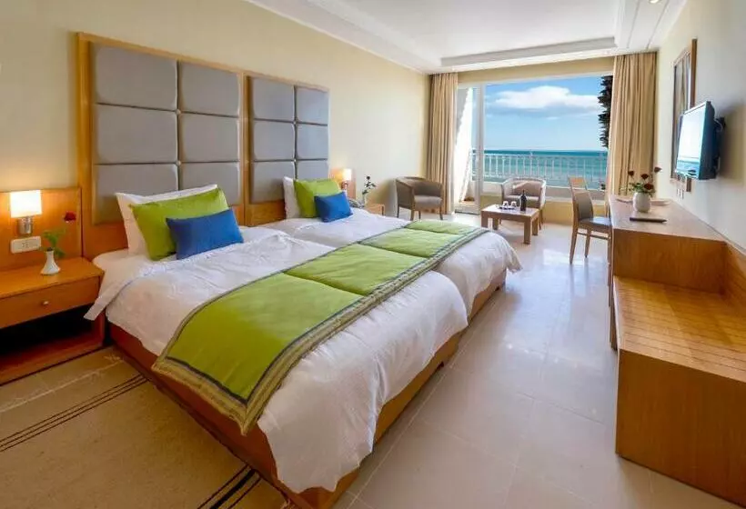 اتاق استاندارد یک نفره با چشم‌انداز دریا, Bel Azur Thalasso & Bungalows