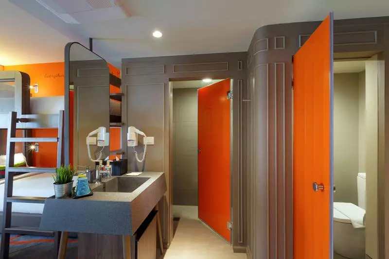 اتاق استاندارد سه نفره, Tinidee Trendy Bangkok Khaosan