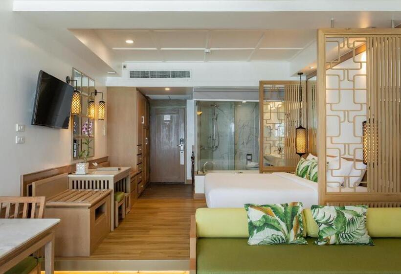 جناح جونيور مطلّ علي البحر, Katathani Phuket Beach Resort   Sha Extra Plus