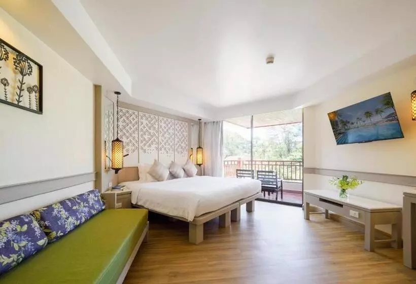 اتاق لوکس با چشمانداز باغ, Katathani Phuket Beach Resort Sha Extra Plus