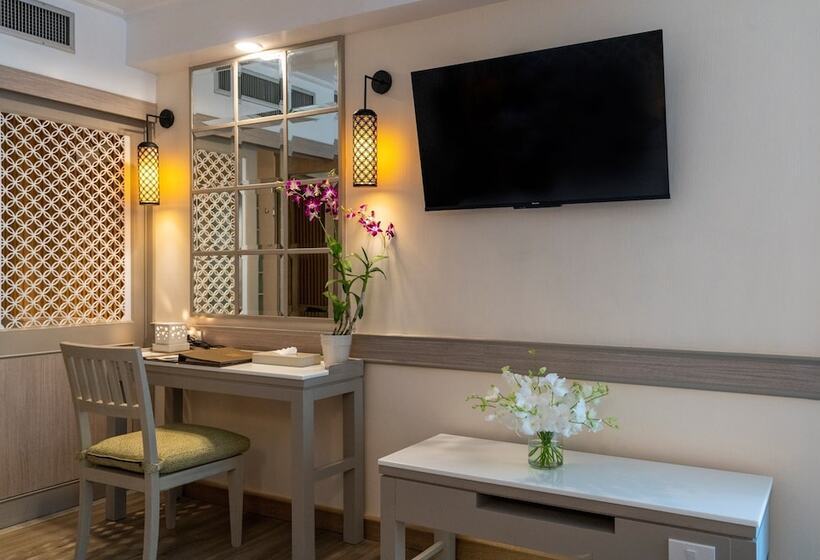 غرفة ديلوكس مطلّة علي الحديقة, Katathani Phuket Beach Resort   Sha Extra Plus