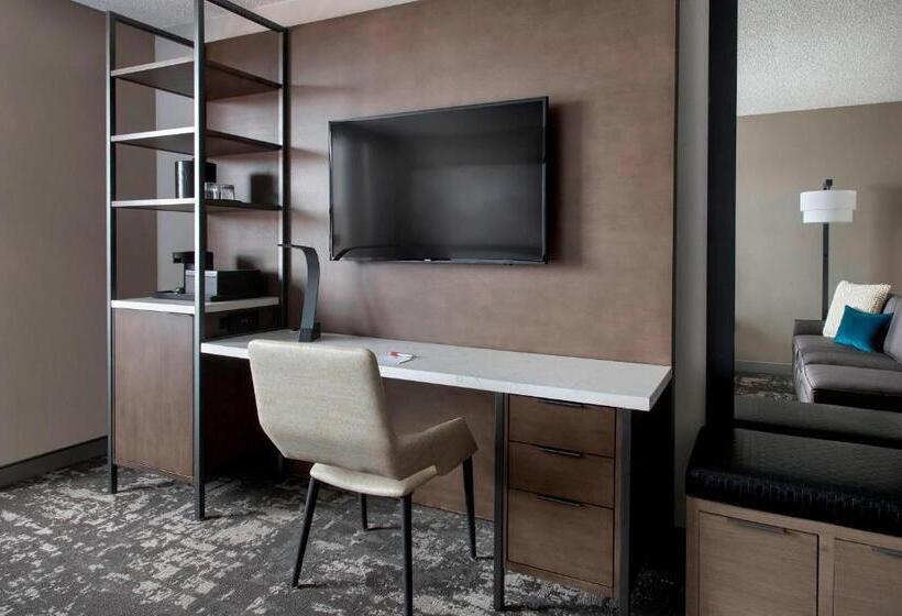 스탠다드 룸 킹사이즈 침대, Marriott Albany