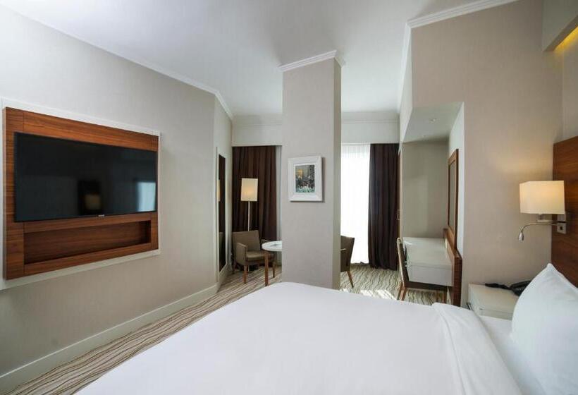 اتاق سوپریور با چشم‌انداز دریا و بالکن, Radisson Hotel President Old Town Istanbul