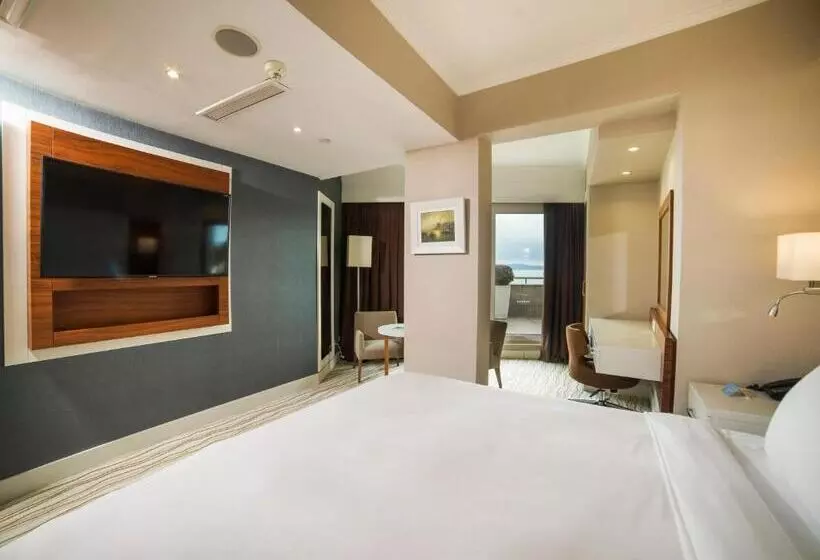 اتاق سوپریور با چشم‌انداز دریا و بالکن, Radisson Hotel President Old Town Istanbul