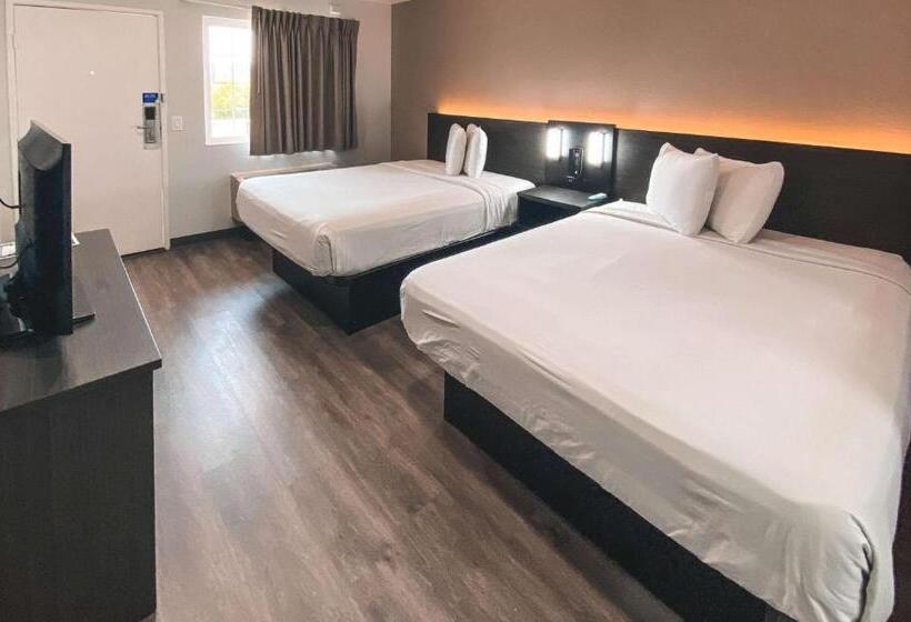 غرفة قياسية لذوى الاحتياجات الخاصة, Motel 6 West Sacramento, Ca