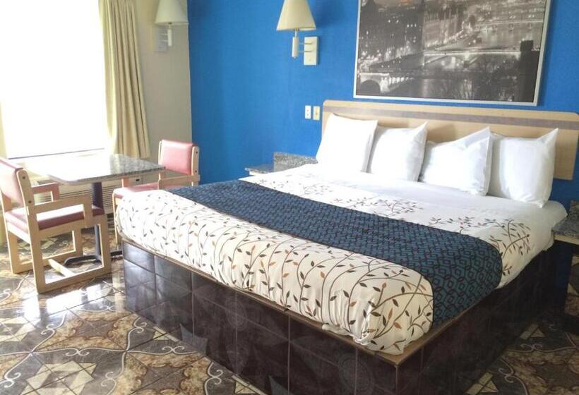 キングサイズベッドのスタンダードルーム, Americas Best Value Inn Beaumont