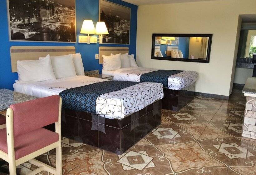 غرفه قياسيه سريرين مزدوجين, Americas Best Value Inn Beaumont