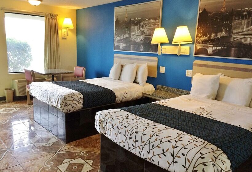 ２ダブルベッドのスタンダードルーム, Americas Best Value Inn Beaumont