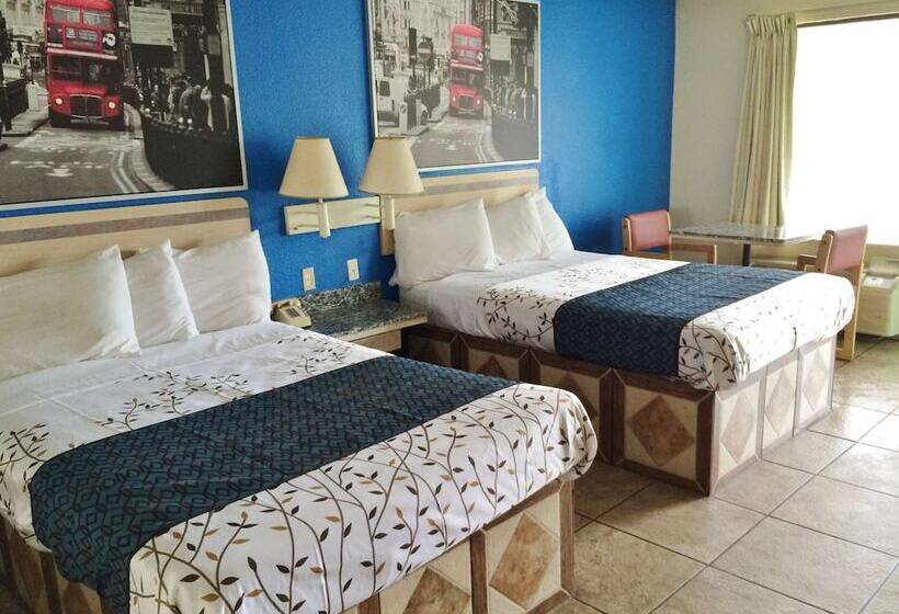 غرفه قياسيه سريرين مزدوجين, Americas Best Value Inn Beaumont