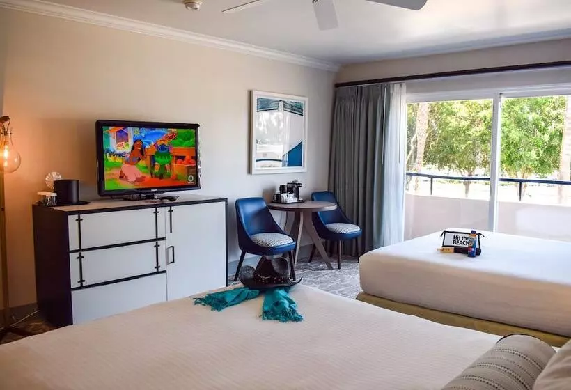 اتاق استاندارد با 2 تخت دوبل, Beachside Inn