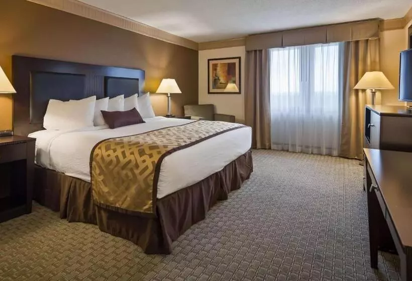 キングサイズベッドのデラックスルーム, Best Western Plus Concordville