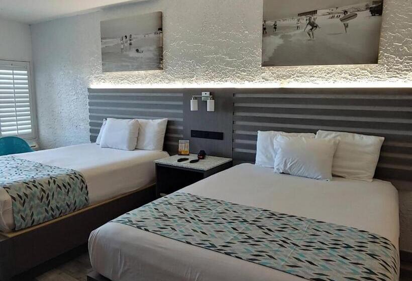 복층 룸 퀸 침대, Casa Loma Panama City Beach Beachfront