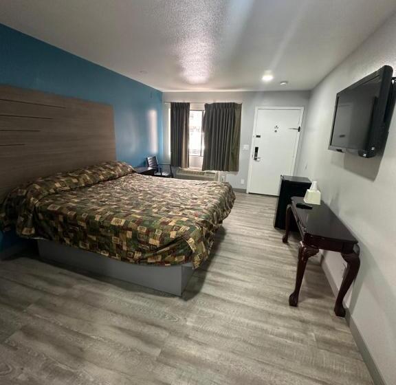 חדר סטנדרט עם מיטת קינג, Palm Inn Hotel Near Tyler Mall Riverside