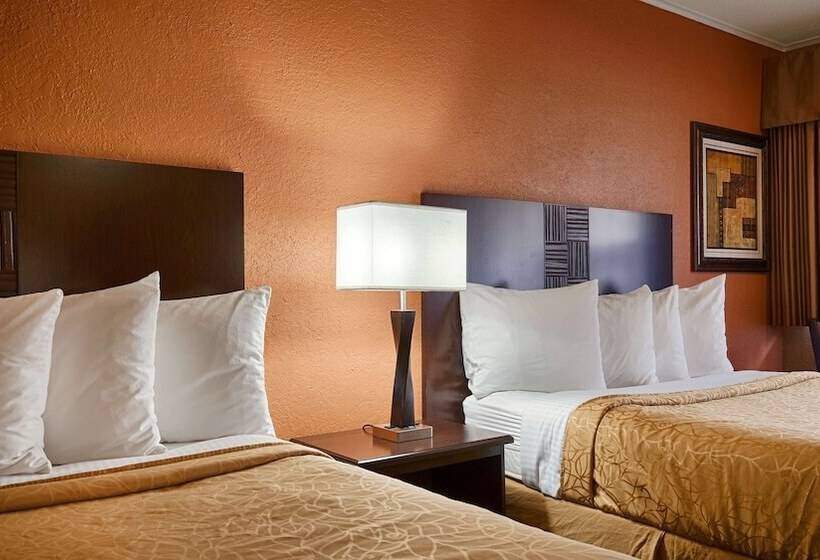 חדר סטנדרט שתי מיטות זוגיות, Best Western Red Carpet Inn Hereford