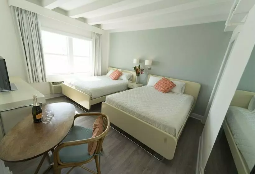 اتاق استاندارد با 2 تخت دوبل, Broadmore Miami Beach