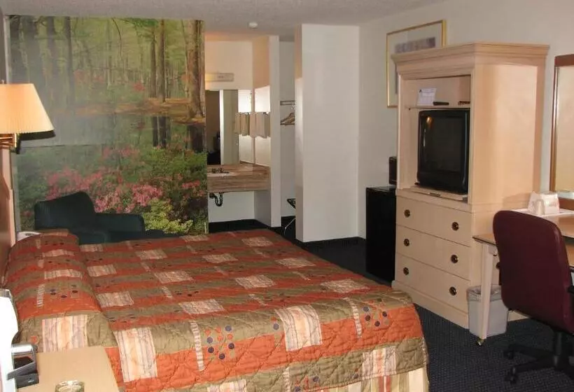 キングサイズベッドのデラックスルーム, The Hastings Inn Parsons