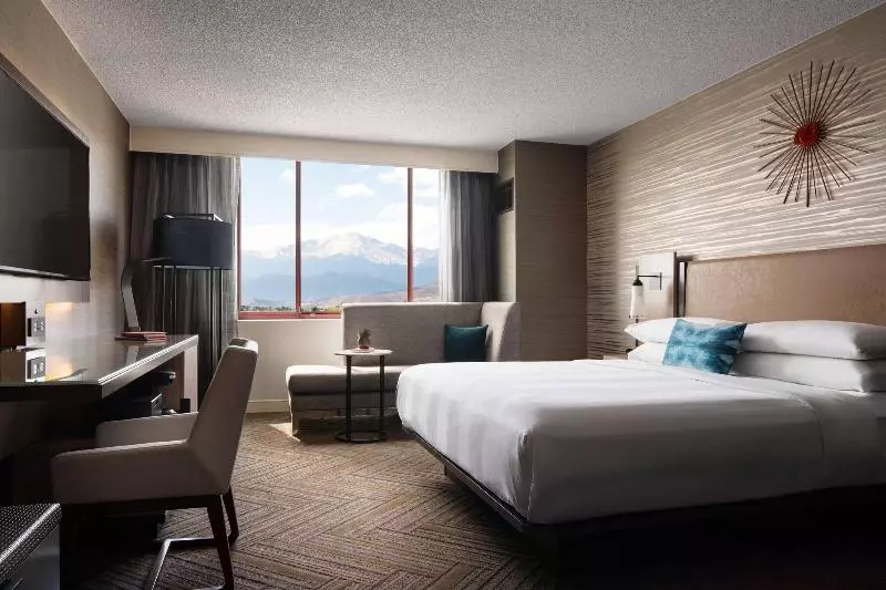 اتاق استاندارد با تخت بزرگ, Colorado Springs Marriott