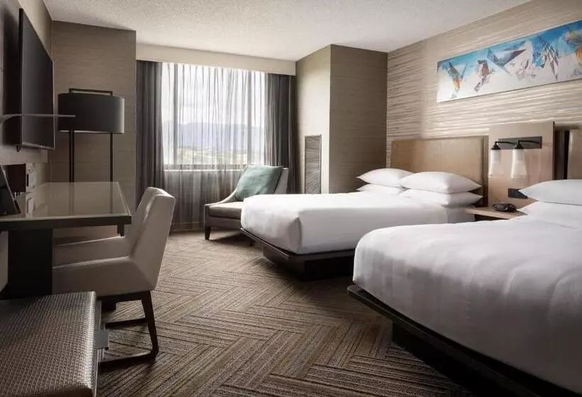 اتاق استاندارد با تخت بزرگ برای معلولان, Colorado Springs Marriott