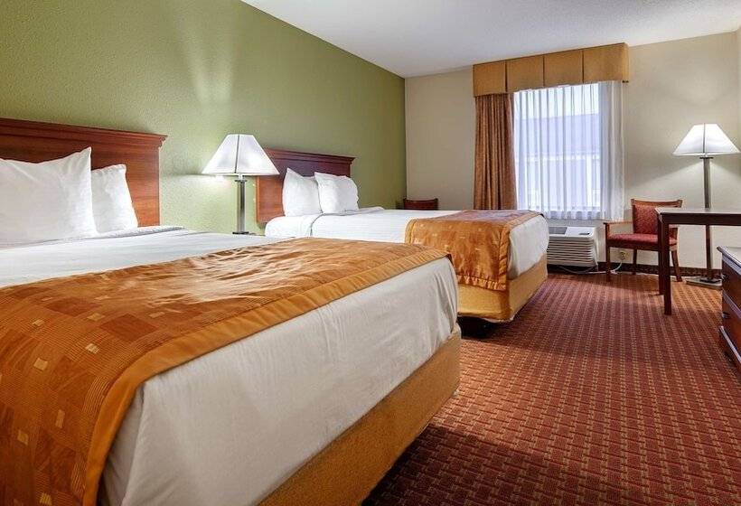 Номер Стандарт 2 Двуспальные Кровати, Deluxe Inn Wytheville