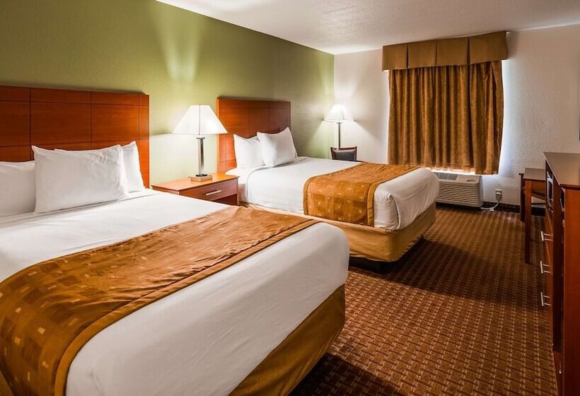 غرفه قياسيه سريرين مزدوجين, Deluxe Inn Wytheville