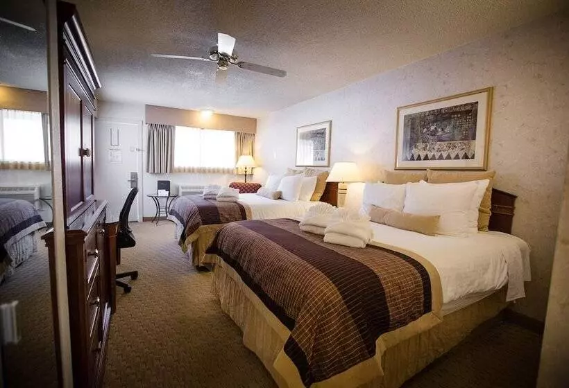 اتاق استاندارد با 2 تخت دوبل, Twin Peaks Lodge & Hot Springs