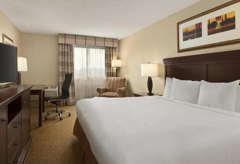 キングサイズベッドのスタンダードルーム, Country Inn & Suites By Radisson, Atlanta Airport South, Ga