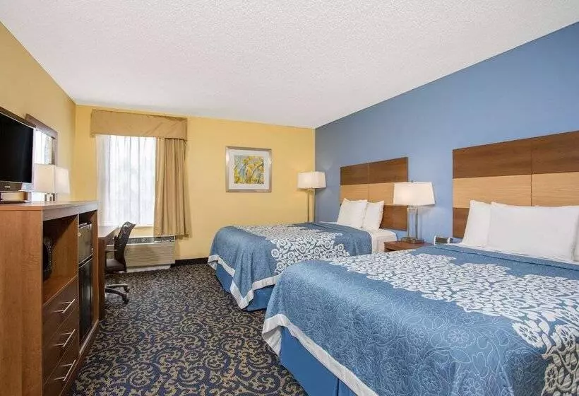 اتاق استاندارد با 2 تخت دوبل, Days Inn By Wyndham Raleighairportresearch Triangle Park
