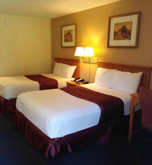 스탠다드 룸 더블 침대 2개, Knights Inn San Antonio Near Frost Bank Center