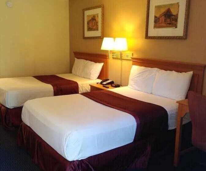 스탠다드 룸 더블 침대 2개, Knights Inn San Antonio Near Frost Bank Center