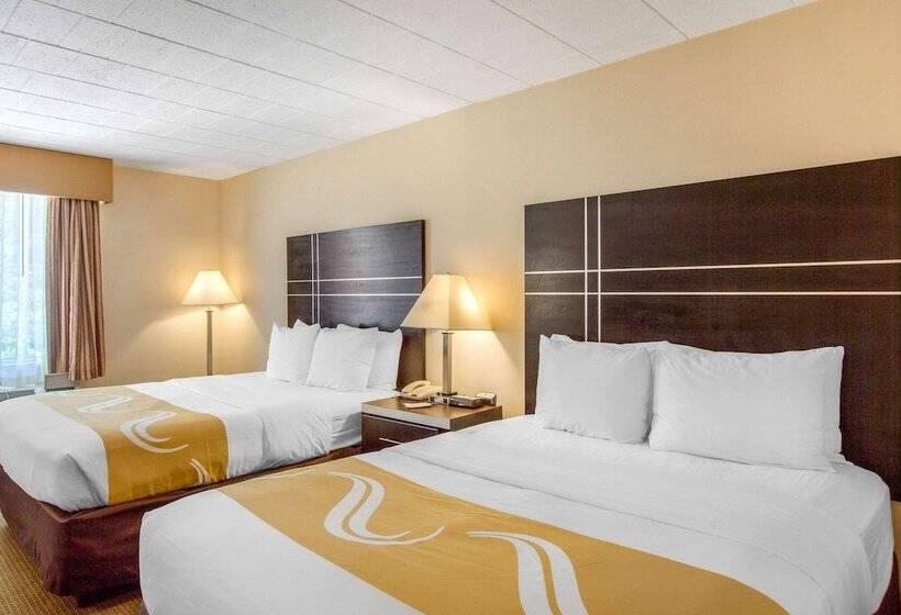 2ダブルベッドのスタンダードルーム, Quality Inn Ledgewood Dover