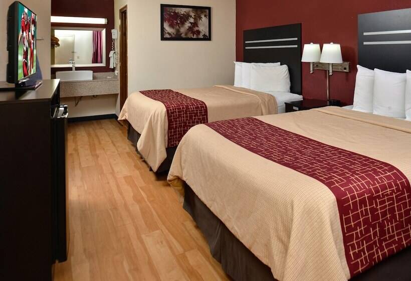غرفة ديلوكس, Red Roof Inn Cartersville Emerson Lakepoint North
