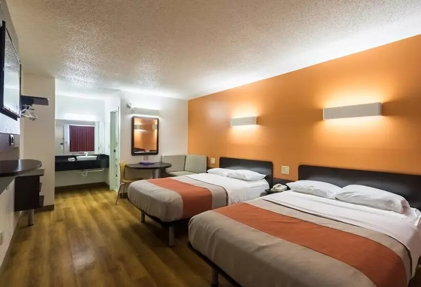 ２ダブルベッドのスタンダードルーム, Motel 6crawfordsville, In
