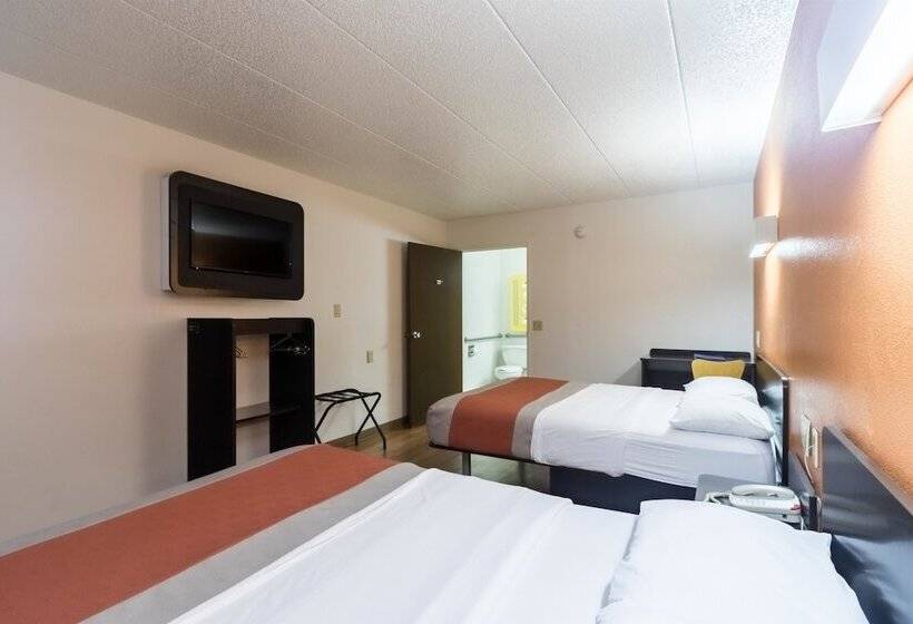 חדר דלוקס, Motel 6crawfordsville, In