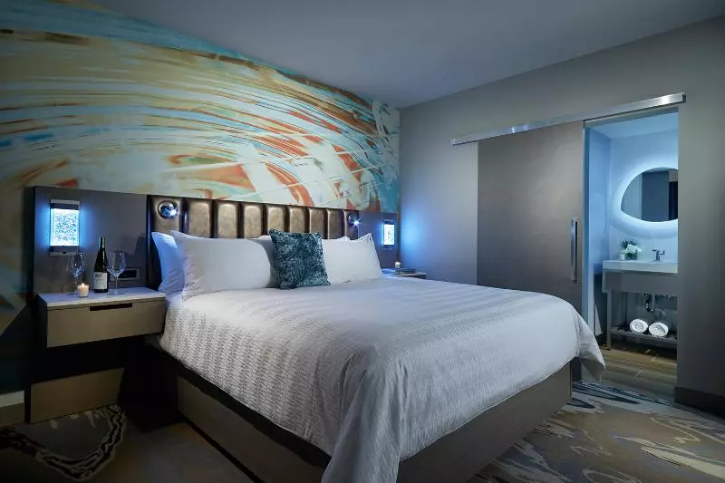 クイーンサイズベッドのスタンダードルーム, Ac Hotel By Marriott Orlando Lake Buena Vista