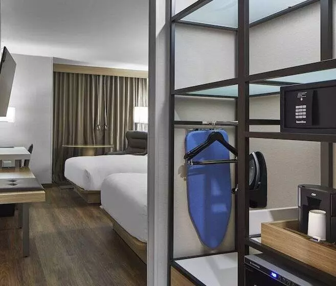 ２ダブルベッドのスタンダードルーム, Ac Hotel By Marriott Orlando Lake Buena Vista