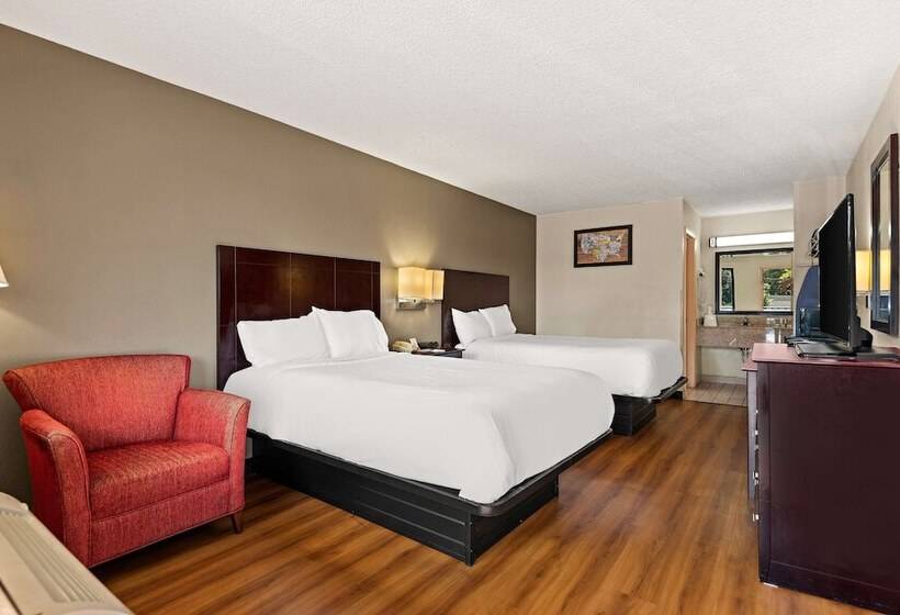 غرفه قياسيه سريرين مزدوجين, Americas Best Value Inn Laurel
