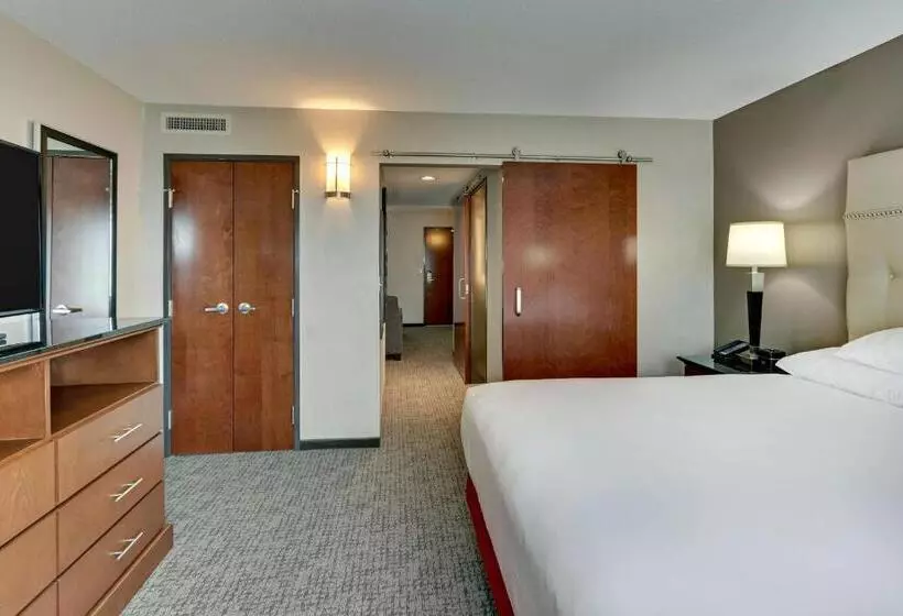キングサイズベッドのデラックススイート, Drury Plaza Hotel St. Paul Downtown