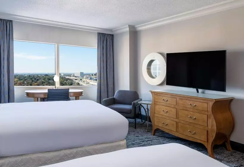 2ダブルベッドのスタンダードルーム, Hilton Dallas Lincoln Centre