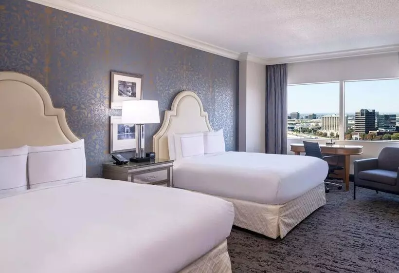 2ダブルベッドのスタンダードルーム, Hilton Dallas Lincoln Centre