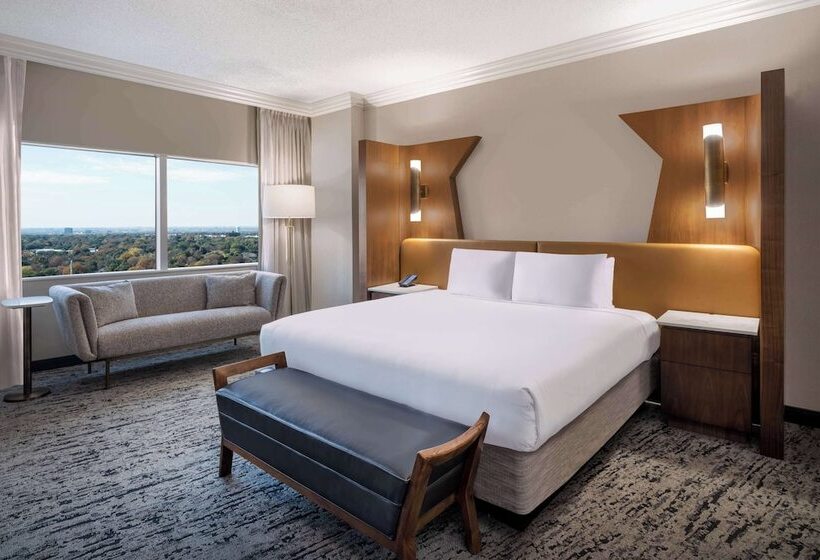 Studio Standard Łóżko Małżeńskie, Hilton Dallas Lincoln Centre