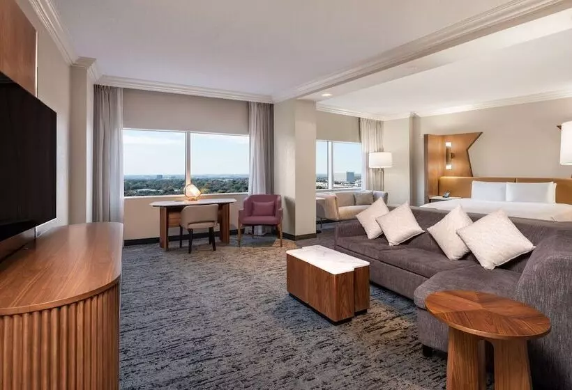 ダブルベッドのスタンダードスタジオ, Hilton Dallas Lincoln Centre