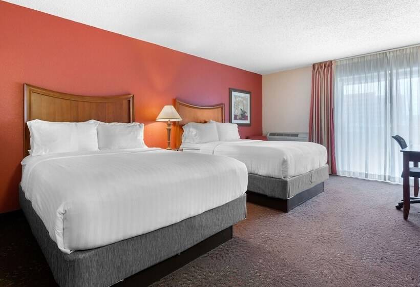 ２ダブルベッドのスタンダードルーム, Holiday Inn Express Chicago Downers Grove, An Ihg