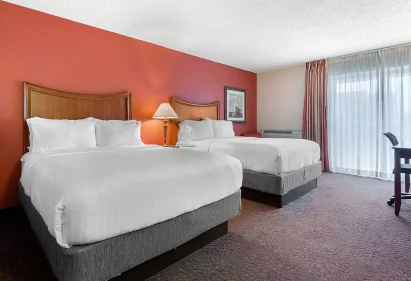 ２ダブルベッドのスタンダードルーム, Holiday Inn Express Chicago Downers Grove, An Ihg