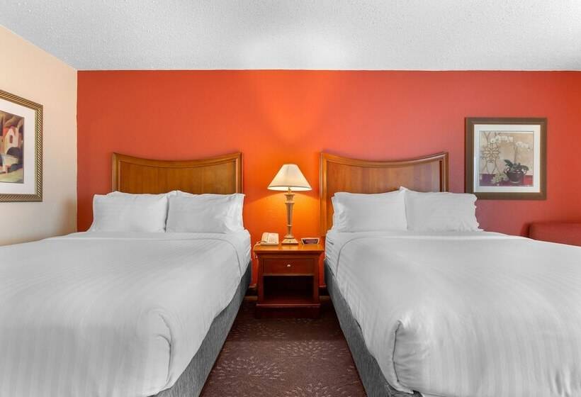 غرفه قياسيه سريرين مزدوجين, Holiday Inn Express Chicago Downers Grove, An Ihg