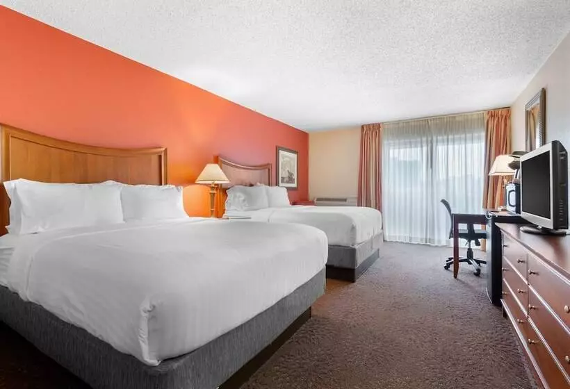 ２ダブルベッドのスタンダードルーム, Holiday Inn Express Chicago Downers Grove, An Ihg