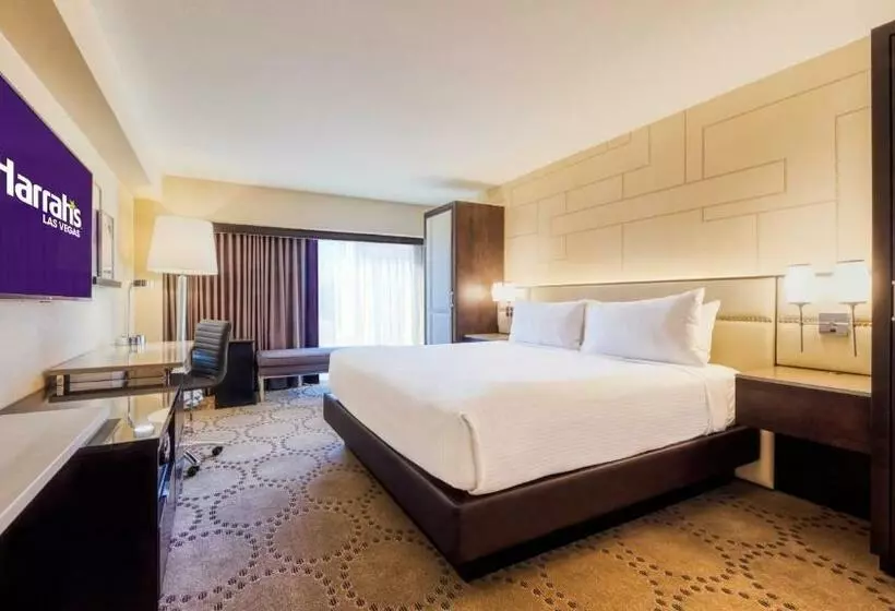 اتاق لوکس با تخت بزرگ, Harrah's Hotel and Casino Las Vegas