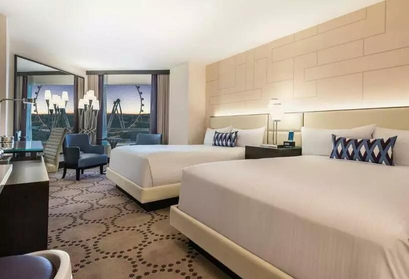 اتاق لوکس با چشم‌انداز شهر, Harrah's Hotel and Casino Las Vegas