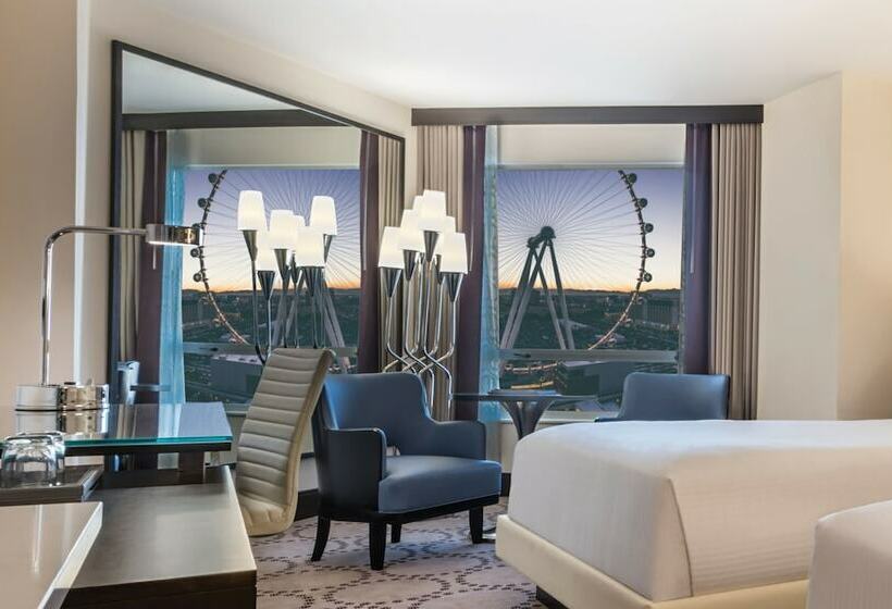 琮城市景观的豪华间, Harrah's Hotel and Casino Las Vegas