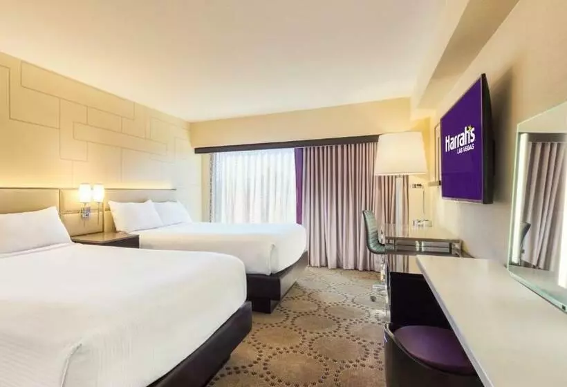 اتاق لوکس با چشم‌انداز استخر, Harrah S Las Vegas, A Caesars Destination