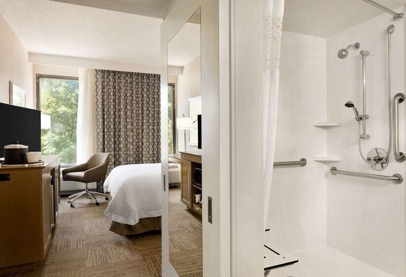 חדר סטנדרט מותאם לאדם עם מוגבלויות, Hampton Inn Atlantabuckhead
